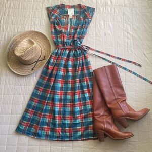 SOLD Vintage 1970s Dress by Rae Hepburn Arabesque